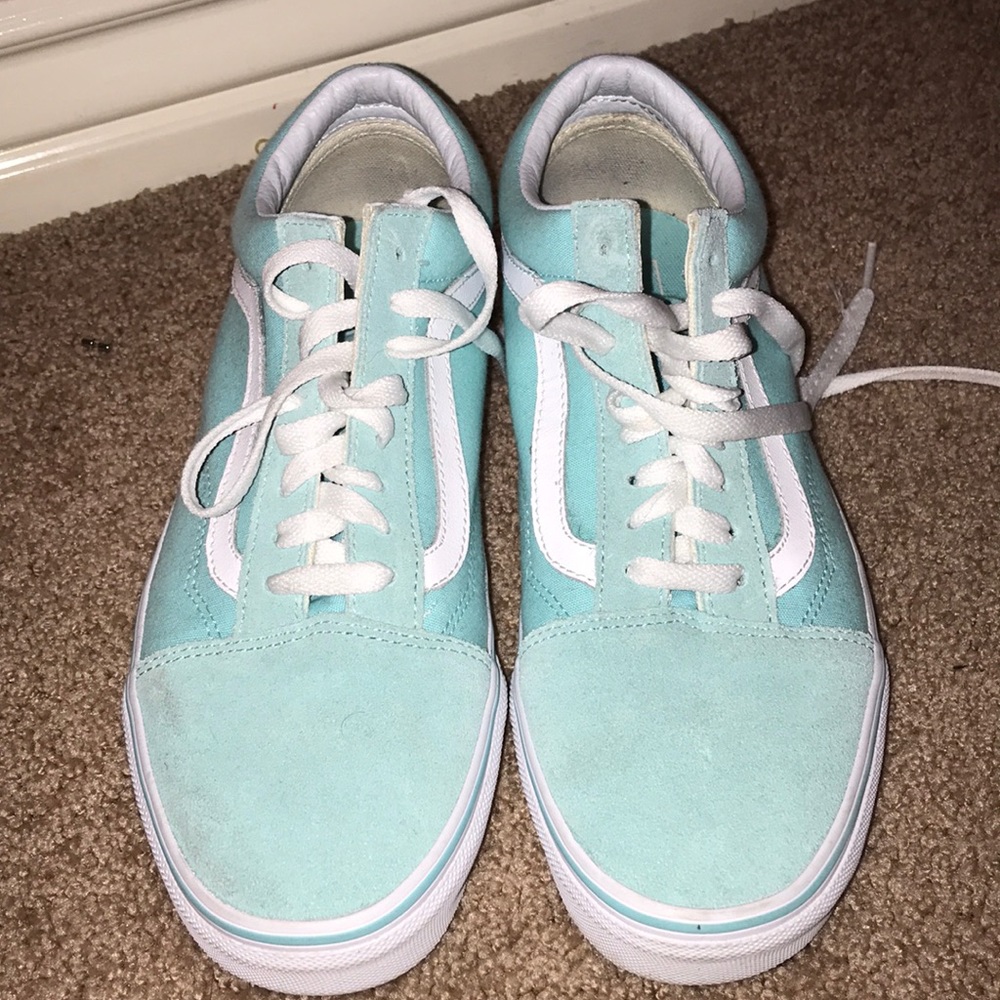 Blue Old School Vans